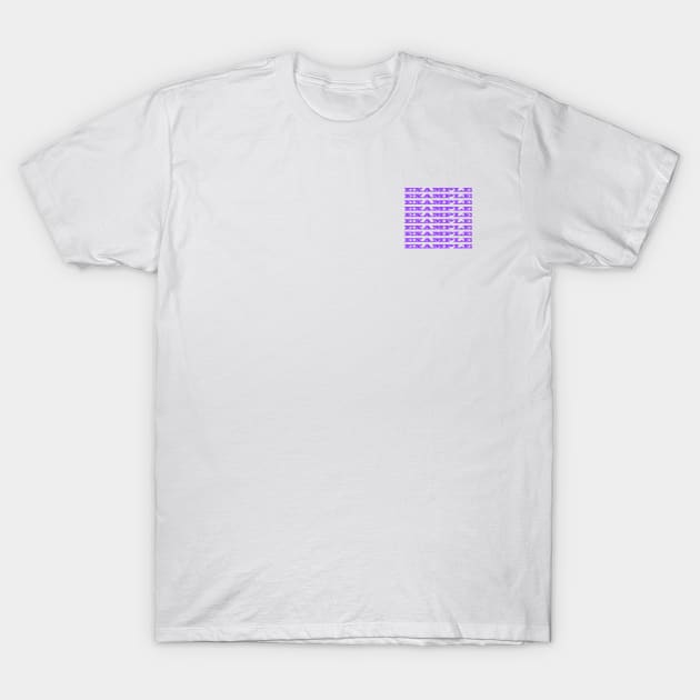 Example T-Shirt by Lil Brahms